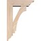 Ekena Millwork Imperial Traditional Smooth Bracket w/ Offset Brace, Douglas Fir, 5 1/2"W x 16"D x 24"H BKT0604X16X24IMP01SDF - alternate 3